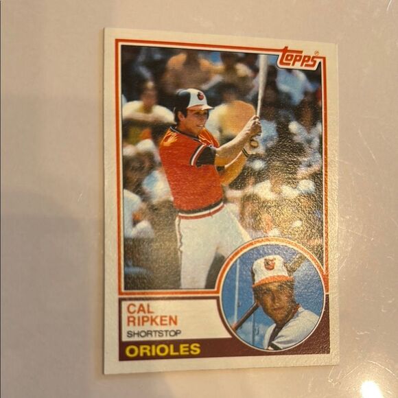 Topps Cal Ripken Orioles Baseball Card 1983 mint condition - Picture 3 of 4